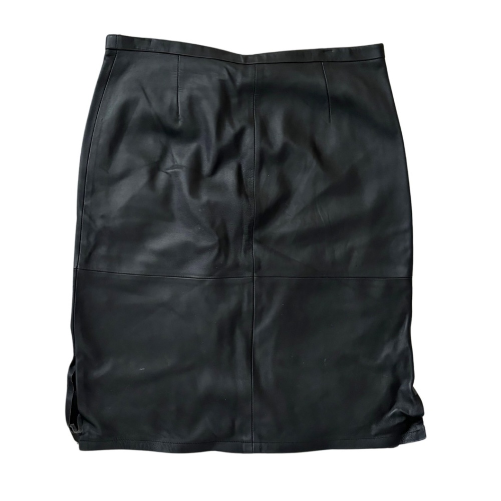 Vintage Leather Skirt